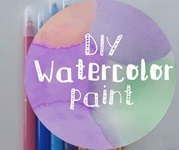 DIY watercolour paint