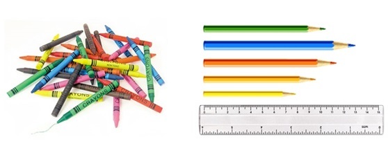 Maths crayons