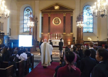 Eucharist at St Paul's Church