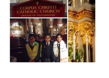 A visit to Corpus Christi Catholic Church