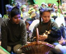 5. Wolves with baby Mowgli