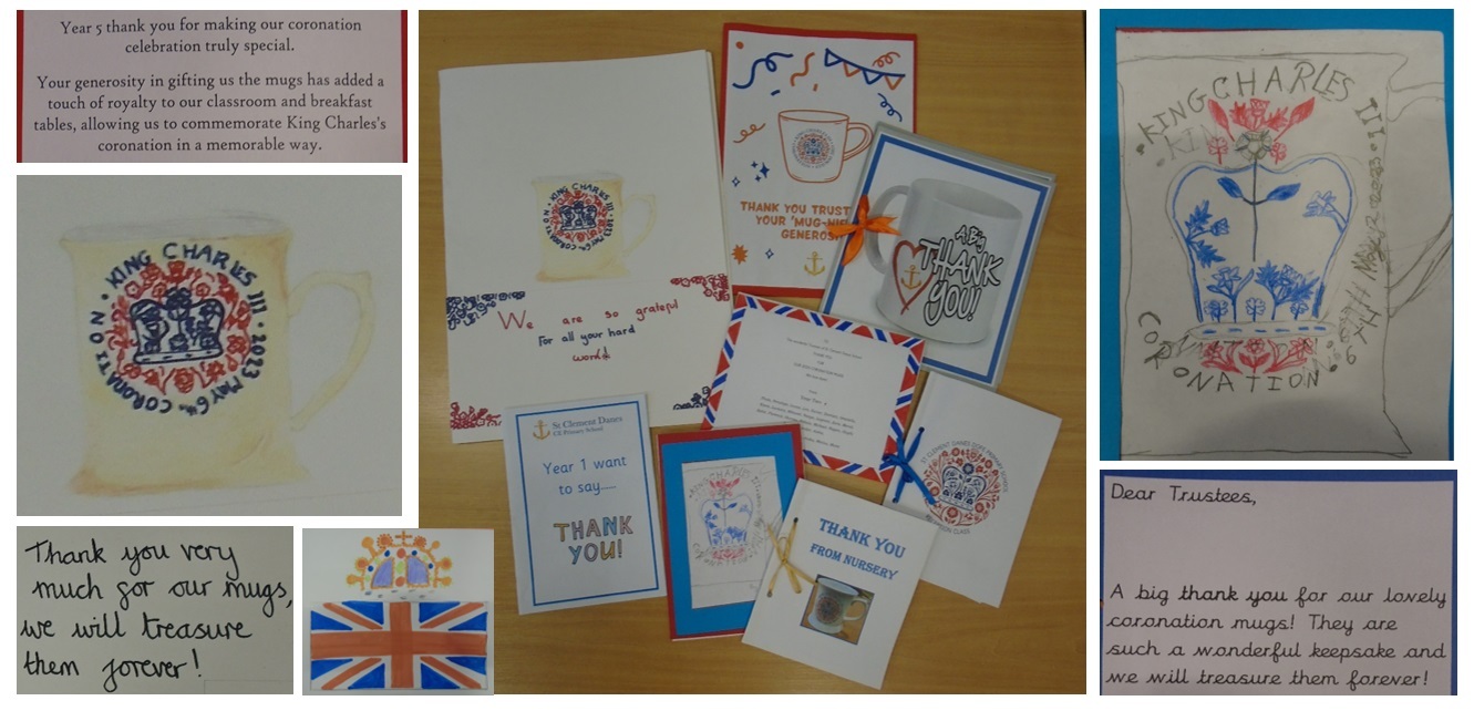 Thank you cards to trustees