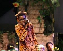 24. Shere Khan talking to audience
