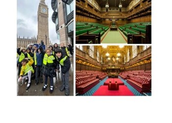 Our School Council visits The Houses of Parliament