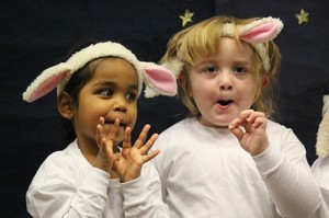 EYFS Nativity - sheep