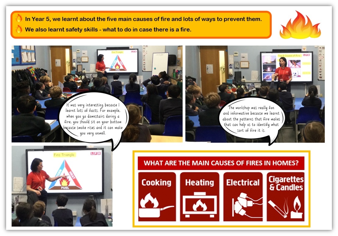 Y5 fire safety workshop   blog pics