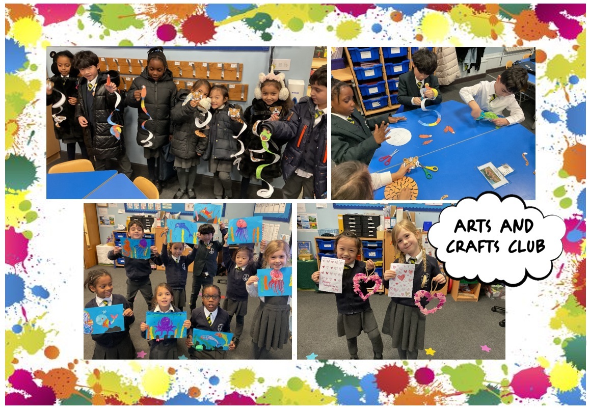 Art and Crafts Club   After school club, Spring 2025