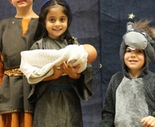 EYFS Nativity - Mary, Joseph and Donkey
