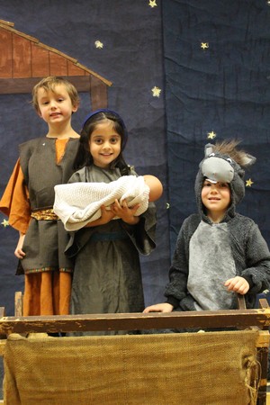 EYFS Nativity - Mary, Joseph and Donkey