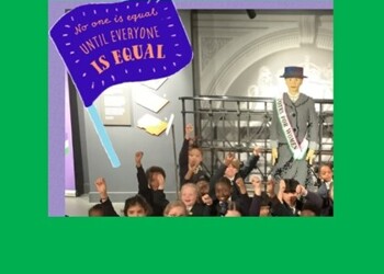 Year 2 visit the Suffragettes Exhibition on Bow Street